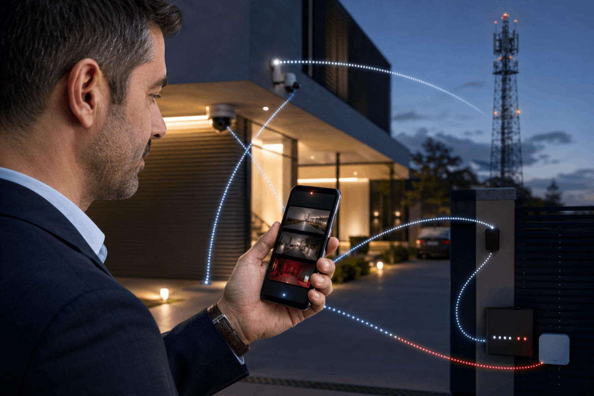 Komunikácia Hikvision AX PRO